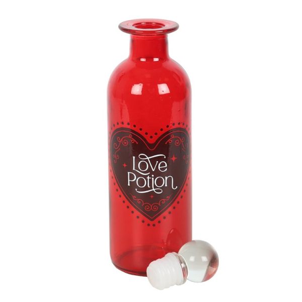 Decorative Glass Love Potion Bottle - Image 3