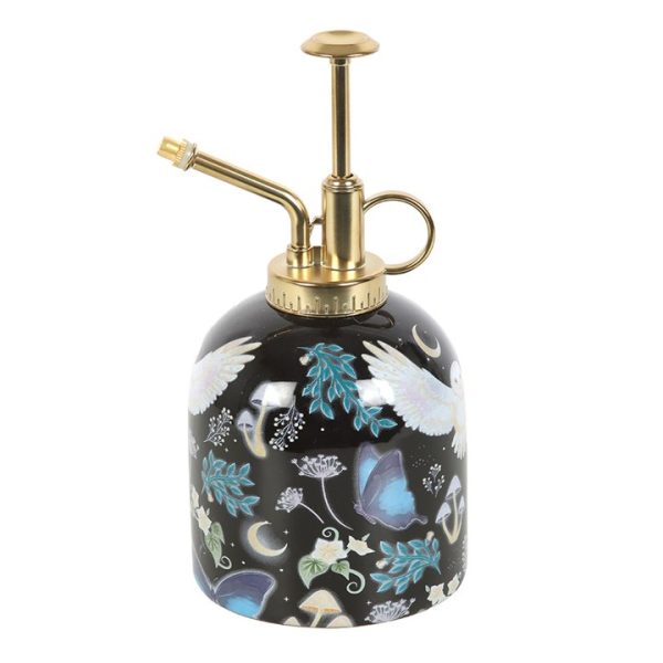 Night Flight Owl Print Ceramic Plant Mister - Image 3