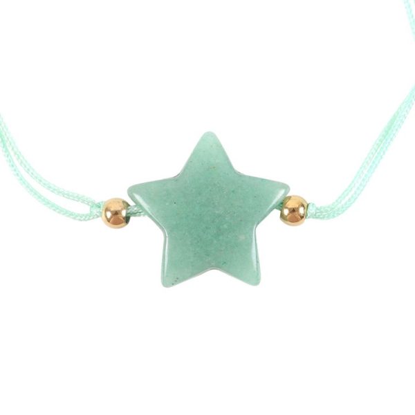 Shine Bright Aventurine Crystal Star Bracelet - Image 4