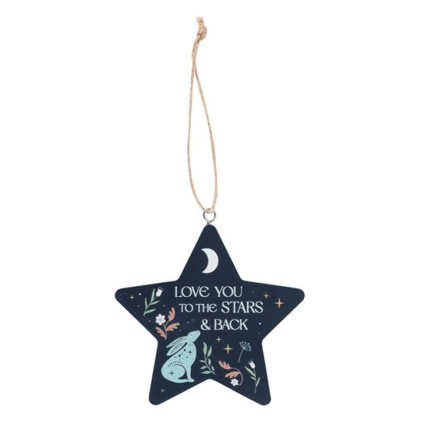 Love You to the Stars and Back Hare Hanging Decoration - Image 2