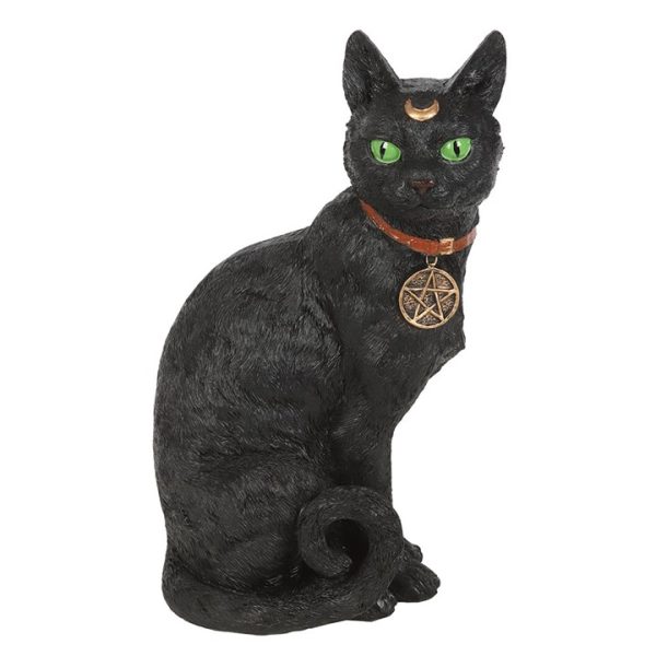 Sitting Black Cat Figurine - Image 2