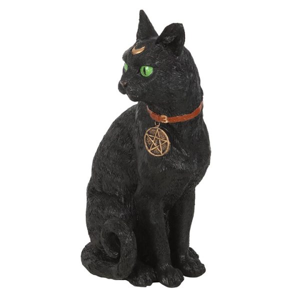Sitting Black Cat Figurine - Image 4