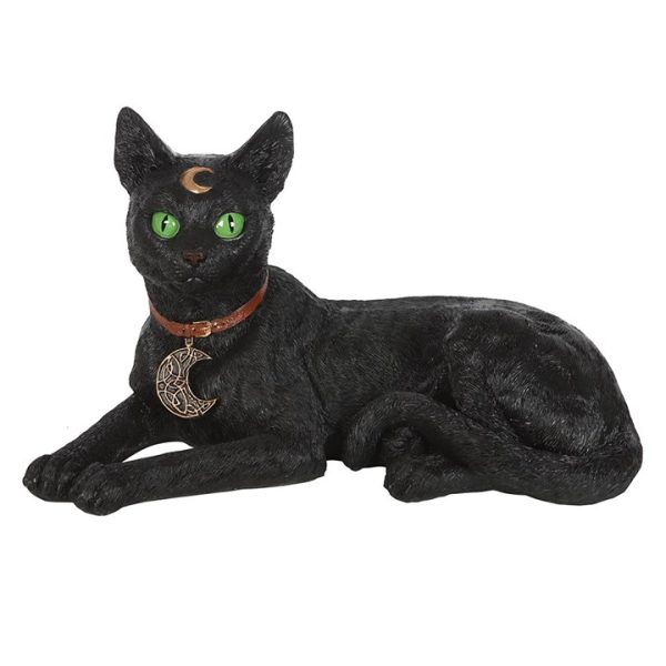 Laying Black Cat Figurine - Image 2