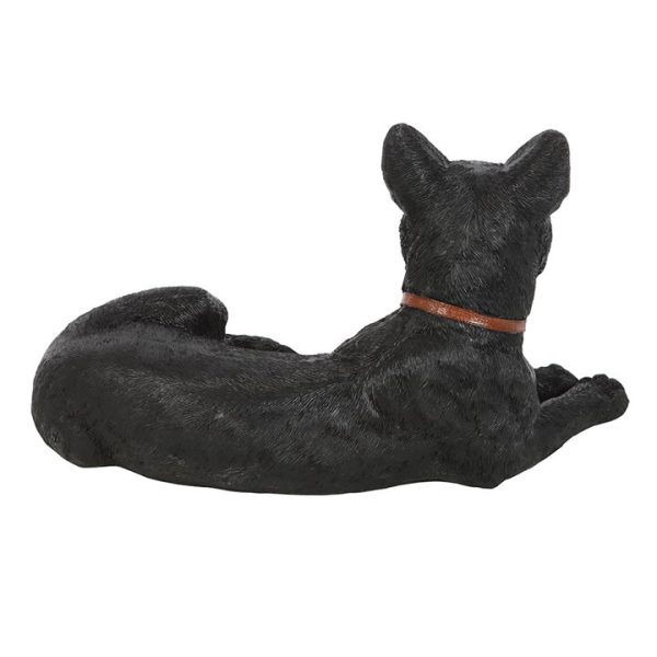 Laying Black Cat Figurine - Image 5