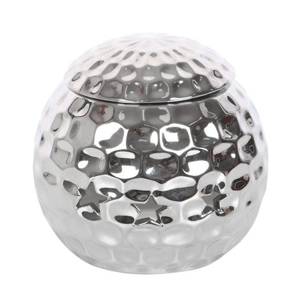 Silver Disco Ball Oil Burner - Image 3