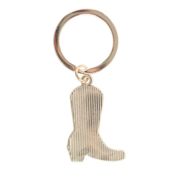 Pink Cowboy Boot Keyring - Image 4