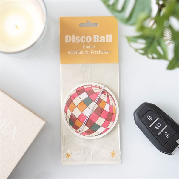 Disco Ball Honey Scented Air Freshener