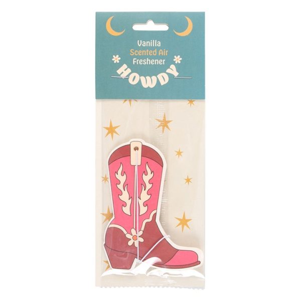 Cowboy Boot Vanilla Scented Air Freshener - Image 2