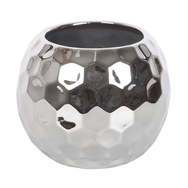 Silver Disco Ball Vase - Image 2