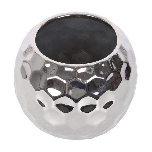 Silver Disco Ball Vase - Image 3