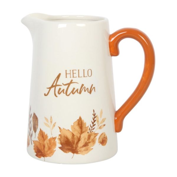 17cm Hello Autumn Ceramic Flower Jug - Image 3