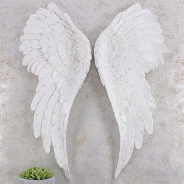 Pair of Large Glitter Angel Wings - Image 3