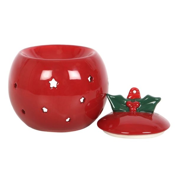 Red Bauble Oil Burner - Image 2