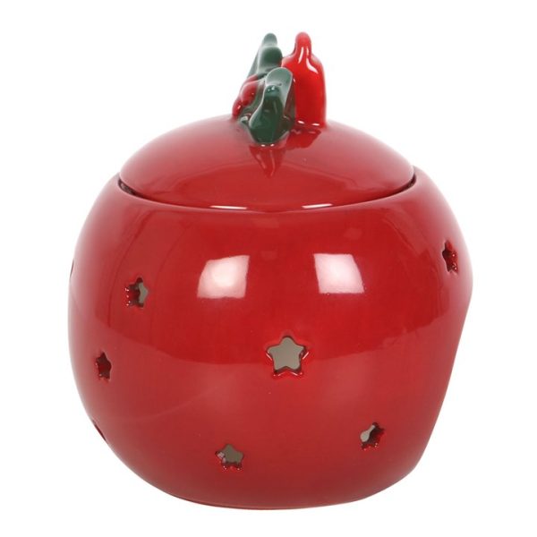 Red Bauble Oil Burner - Image 3