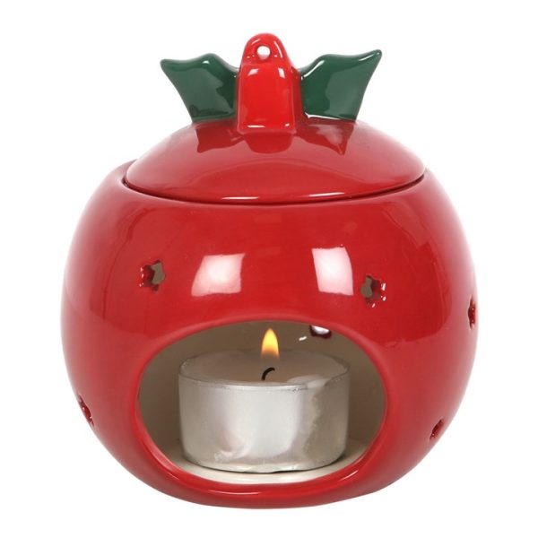 Red Bauble Oil Burner - Image 4