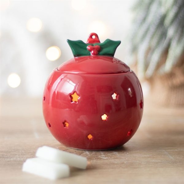 Red Bauble Oil Burner - Image 6