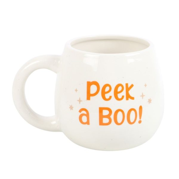 Peekaboo Ghost Rounded Mug - Image 3