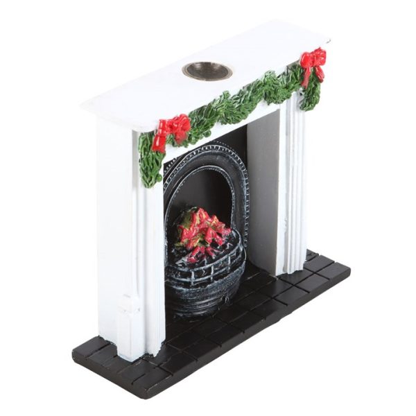 Christmas Fireplace Backflow Incense Burner - Image 3