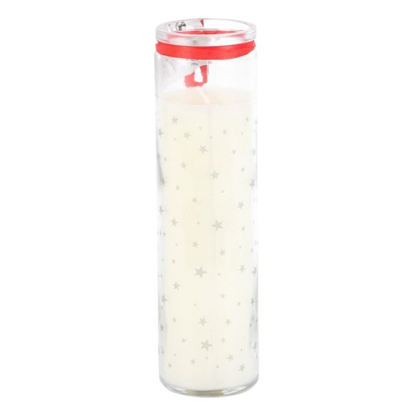 White Vanilla Advent Tube Candle - Image 3