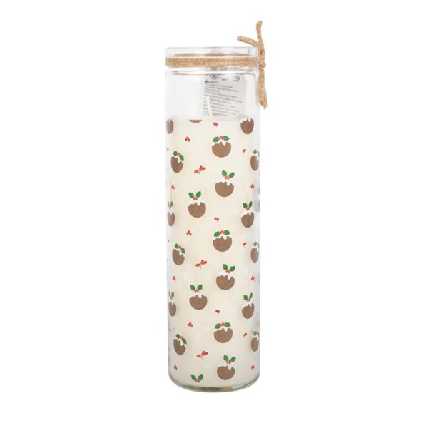 Christmas Pudding Advent Tube Candle - Image 2
