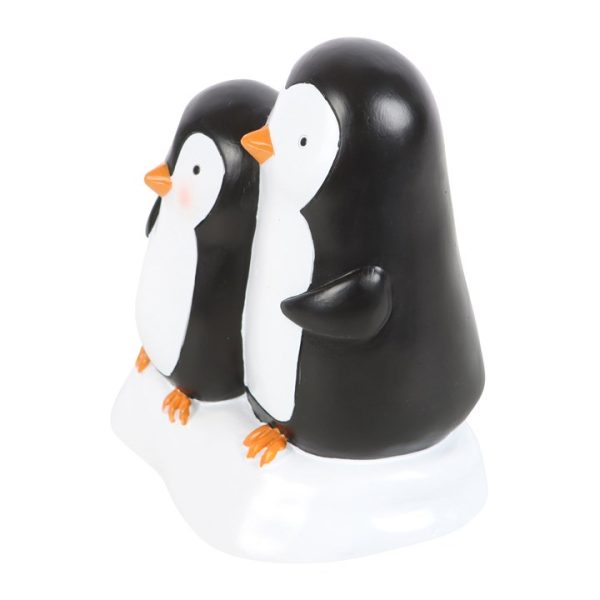 Snuggle Season Resin Penguin Ornament - Image 4