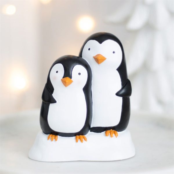 Snuggle Season Resin Penguin Ornament - Image 5