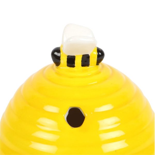 Yellow Beehive Incense Cone Holder - Image 4