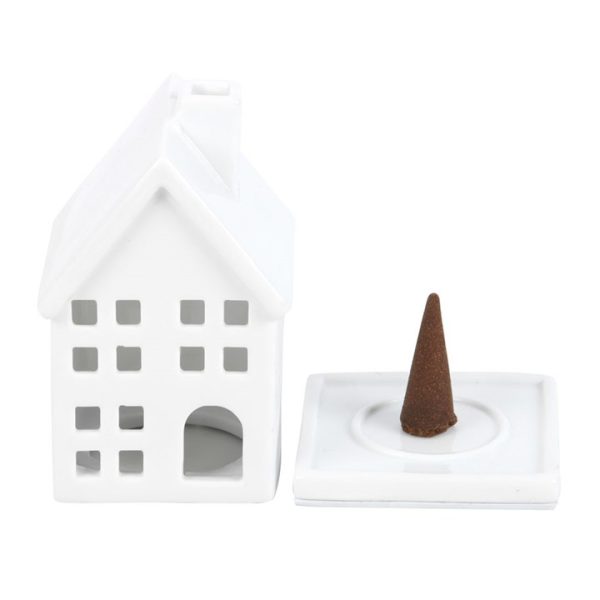 White House Incense Cone Holder - Image 2