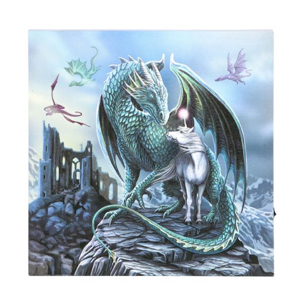 Protector of Magick Light Up LED Canvas Plaque by Lisa Parker - Image 2