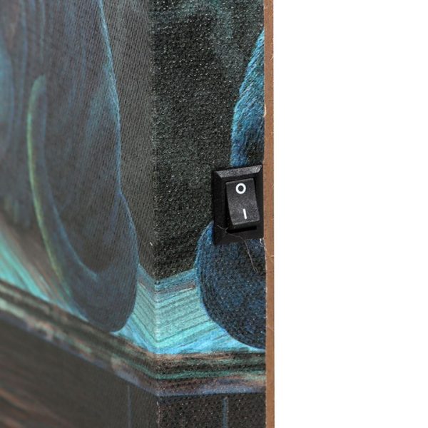 Jekyll and Hyde Light Up LED Canvas Plaque by Lisa Parker - Image 3