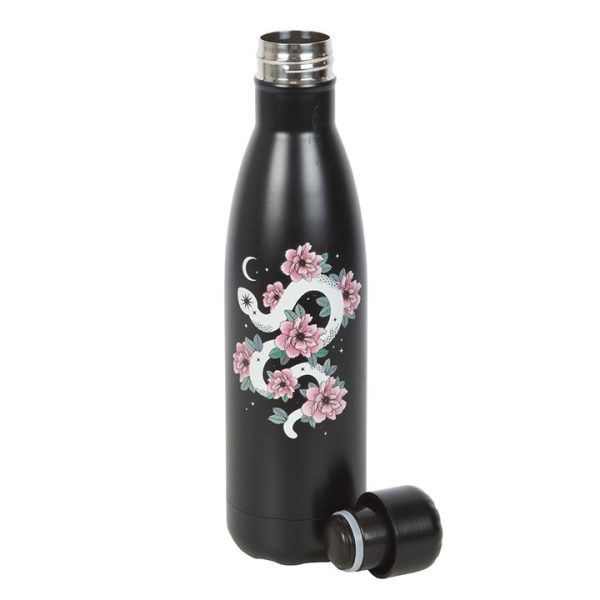 Floral Snake Metal Water Bottle - Image 4