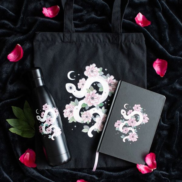 Floral Snake Metal Water Bottle - Image 6