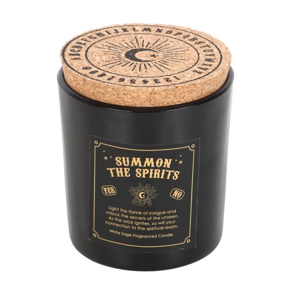 Summon the Spirits Talking Board White Sage Candle - Image 3