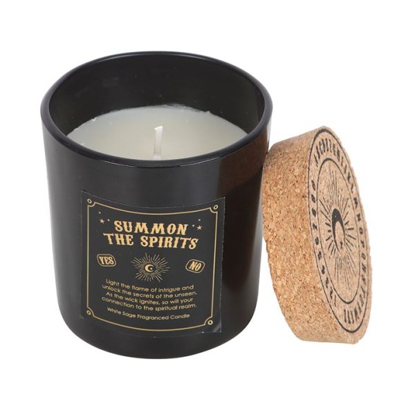 Summon the Spirits Talking Board White Sage Candle - Image 4