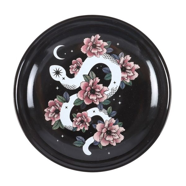 Floral Snake Trinket Dish - Image 2