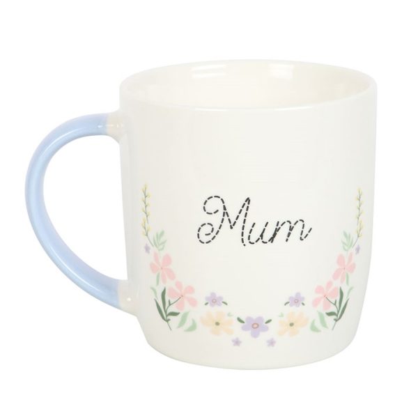 Mum Pastel Floral Mug - Image 2