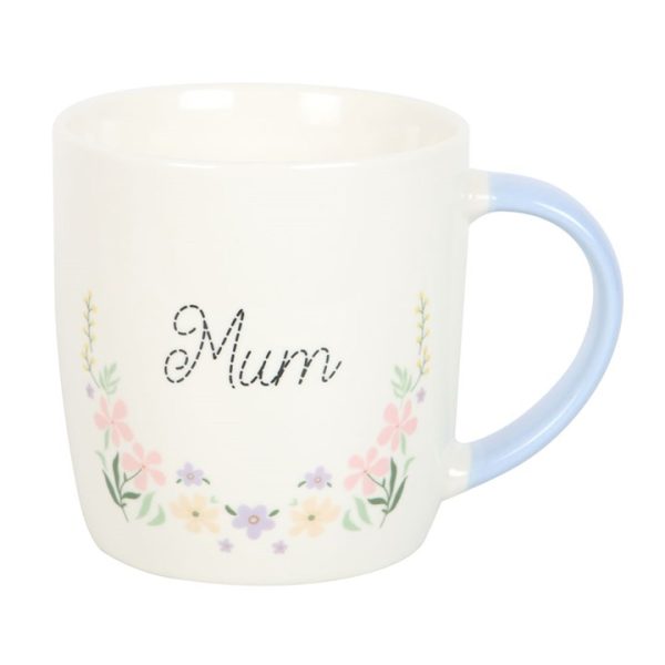 Mum Pastel Floral Mug - Image 4