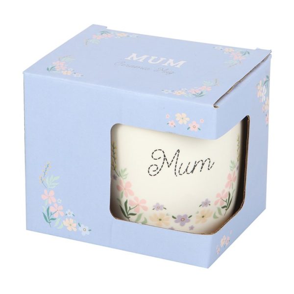 Mum Pastel Floral Mug - Image 5