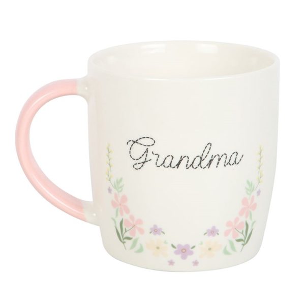 Grandma Pastel Floral Mug - Image 2