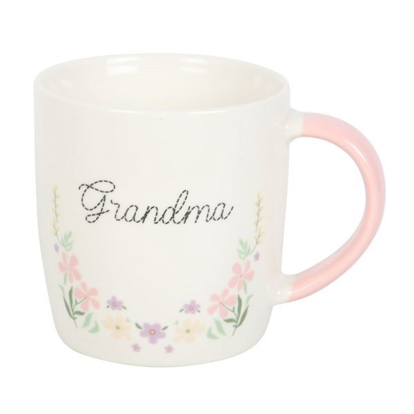 Grandma Pastel Floral Mug - Image 4