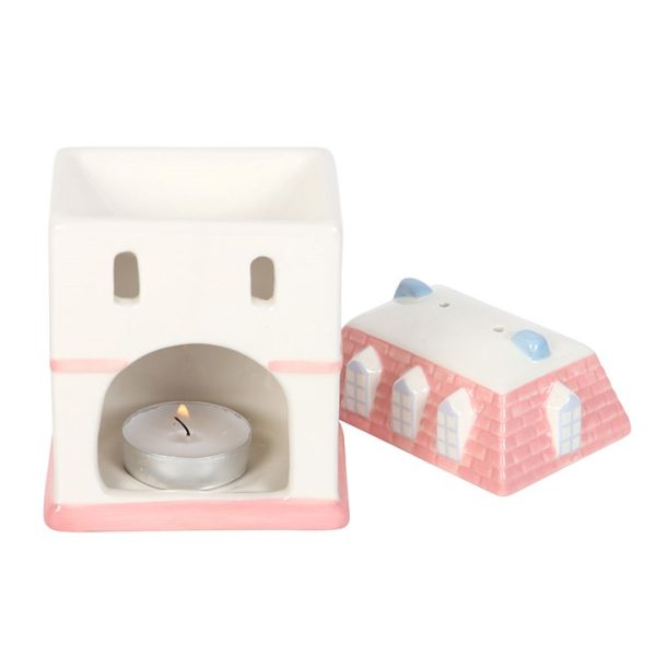 Pastel House Oil Burner and Wax Warmer - Image 6