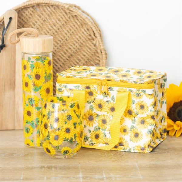 Sunflower Print Stemless Glass - Image 5