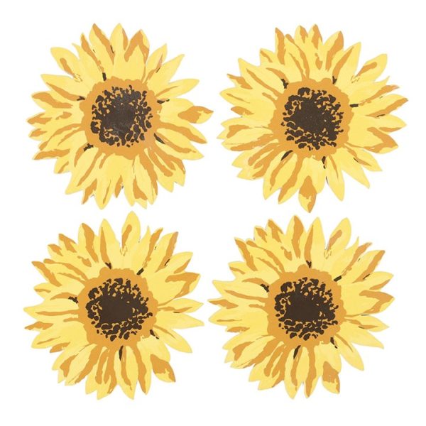 Sunflower Coaster Set - Image 2