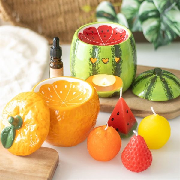 Set of 4 Fruit Shaped Candles - Image 3