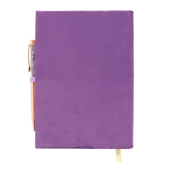 Book of Spells Journal with Amethyst Crystal Pen - Image 4