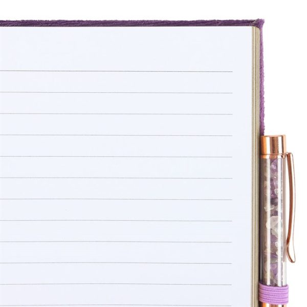 Book of Spells Journal with Amethyst Crystal Pen - Image 5