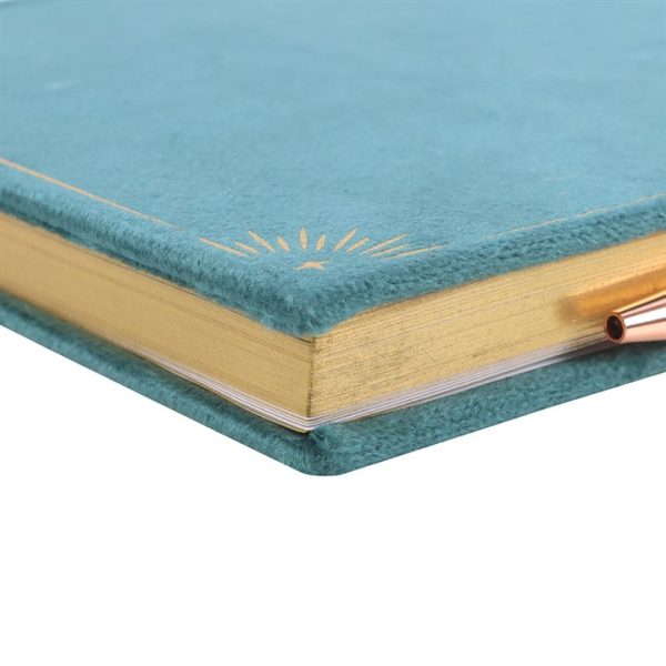 Book of Abundance Journal with Green Aventurine Crystal Pen - Image 6