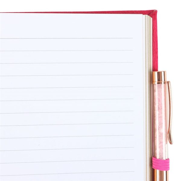 Book of Love Spells Journal with Rose Quartz Crystal Pen - Image 5