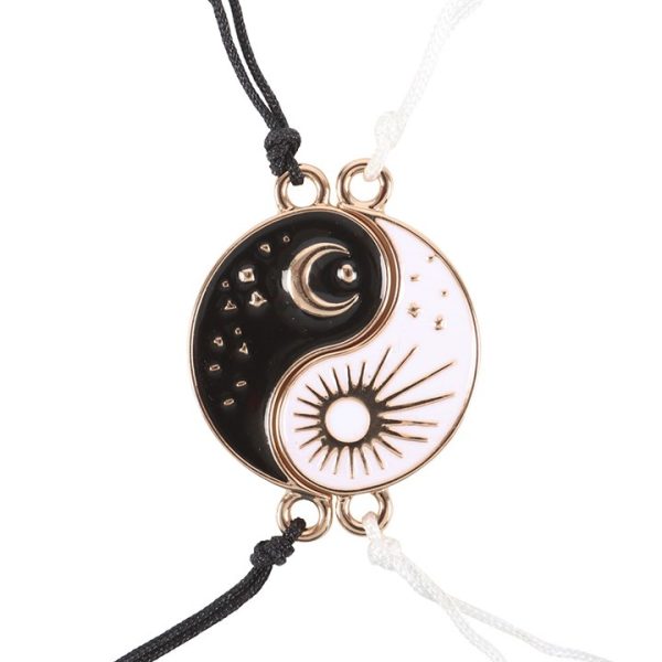 Pair of Yin Yang Best Friend Charm Bracelets - Image 5