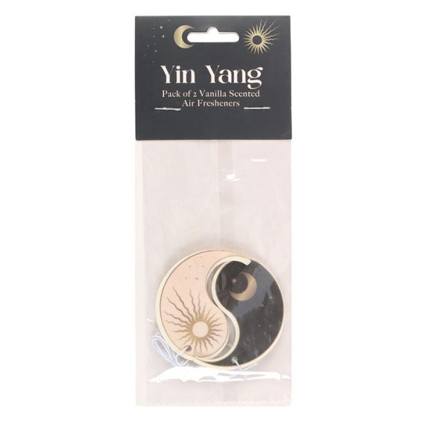 Pack of 2 Yin Yang Vanilla Scented Air Fresheners - Image 2